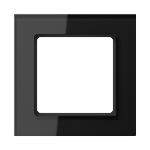 Рамка 1-кратная, стекло, чёрная